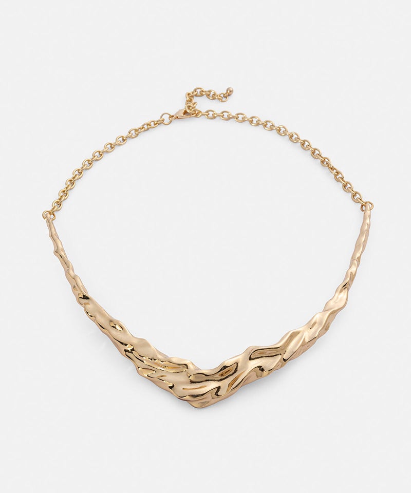 Ipekyol Textured Rigid Necklace - Image 1