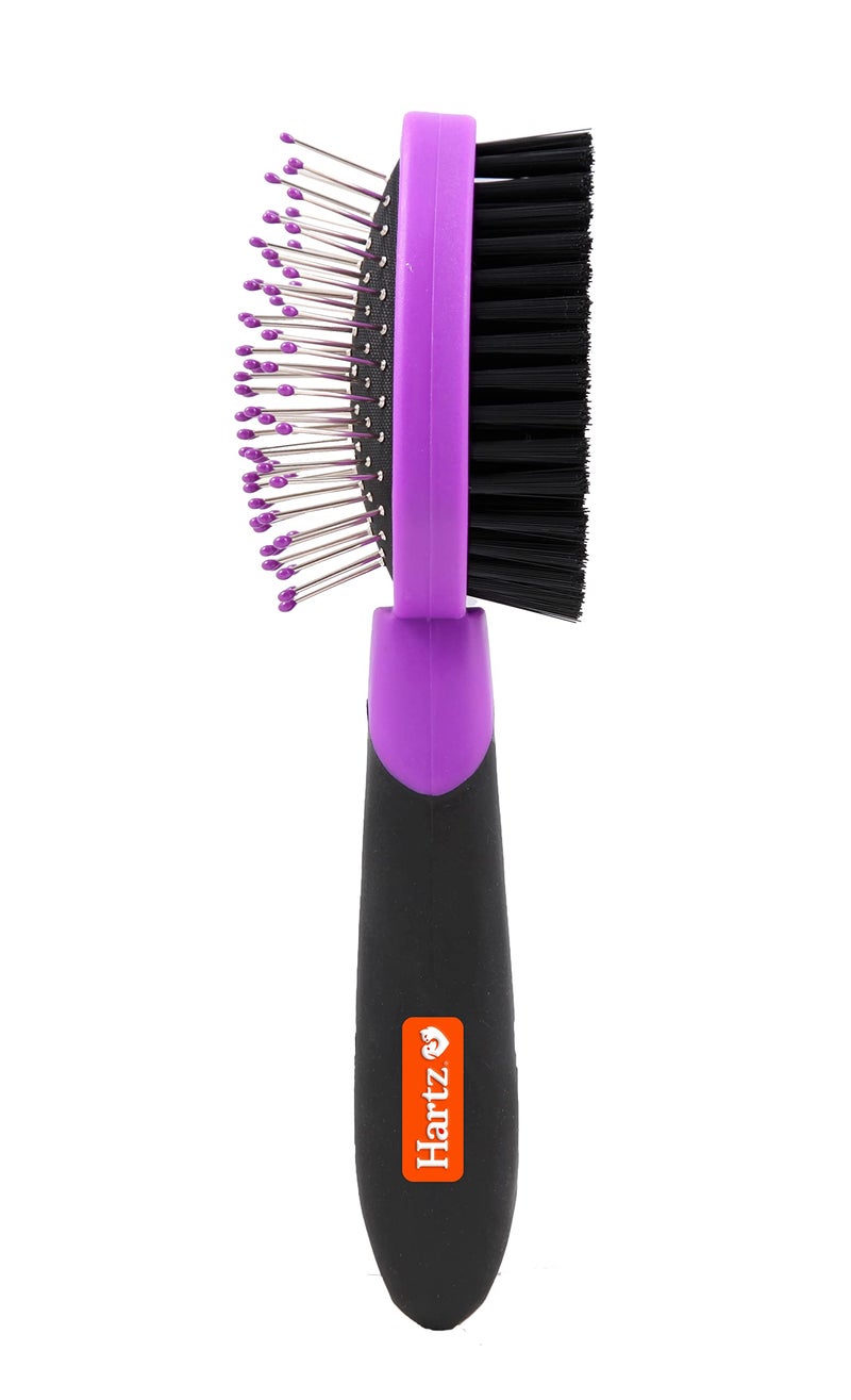 Hartz Grooming Supplies, Groomers Best Combo Brush for Dogs and Professionals 6-in-1 Dog Shampoo and Combo Brush Bundle, Good for All Dogs & Coat Types - Image 1