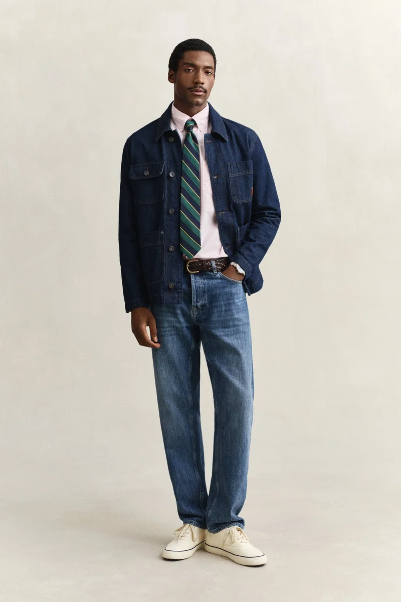 GANT  Regular Classic Oxford Stripe Shirt for Men | Best Price UAE