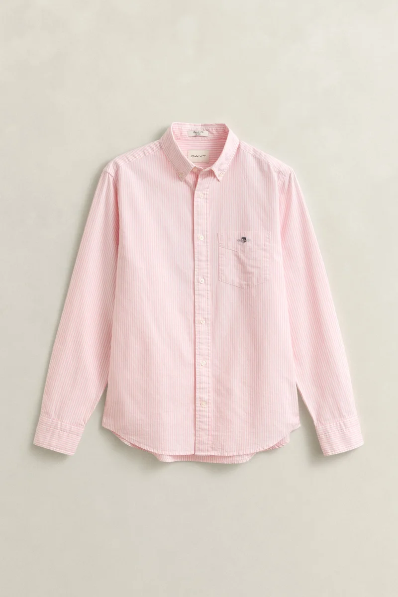 GANT  Regular Classic Oxford Stripe Shirt for Men | Best Price UAE