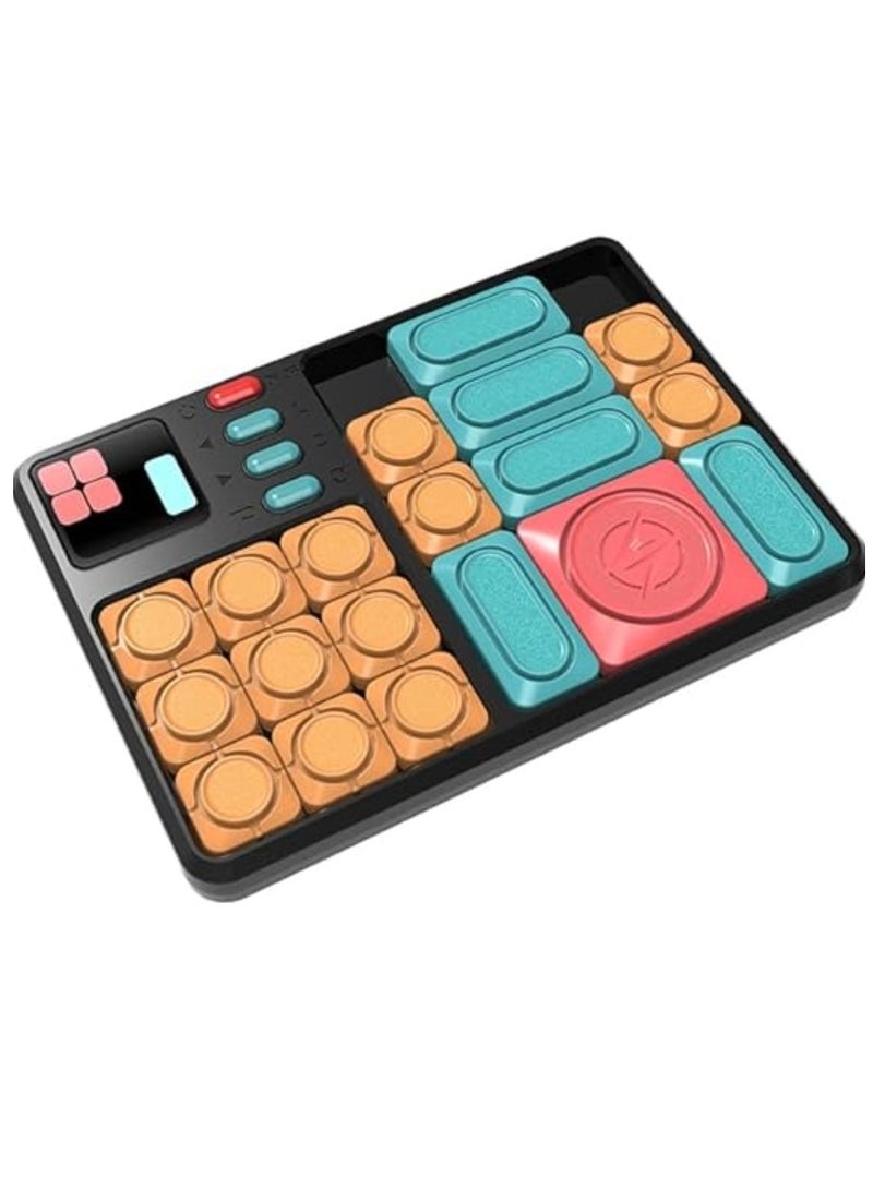 M MIAOYAN Super Slides, Puzzles and Electronic Brain Games - Science,Technology, Engineering and Math Learning Games, Brain Stimulating Puzzles, Magnetic Slide Numbers Educational Toys  - Image 1