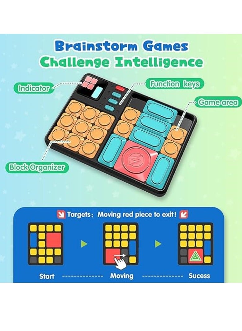 M MIAOYAN Super Slides, Puzzles and Electronic Brain Games - Science,Technology, Engineering and Math Learning Games, Brain Stimulating Puzzles, Magnetic Slide Numbers Educational Toys  - Image 3