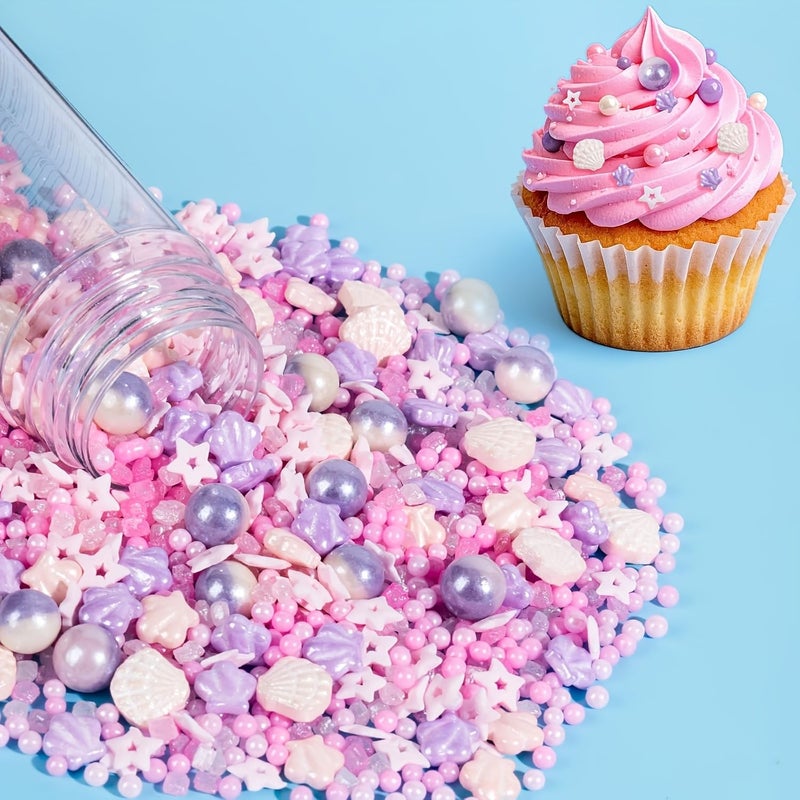 130g Butterfly Pearl Mixed Bottle Cake Decorating Kit For Birthday Wedding Party - Image 2