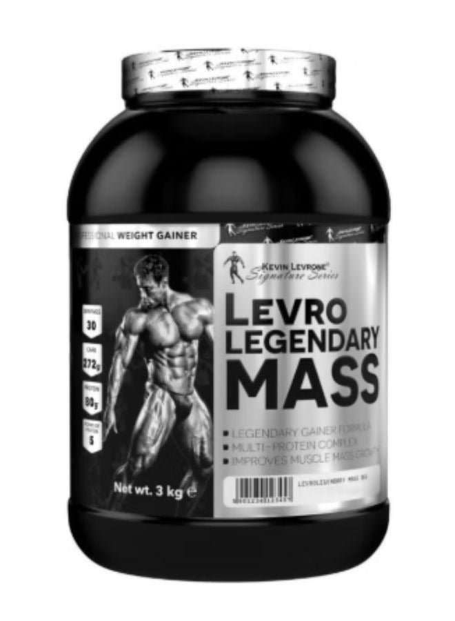 KEVIN LEVRONE ليفرو ليجيندري ماس، تركيبة ليجيندري جاينر، نكهة الفانيليا، 3 كجم - Image 1