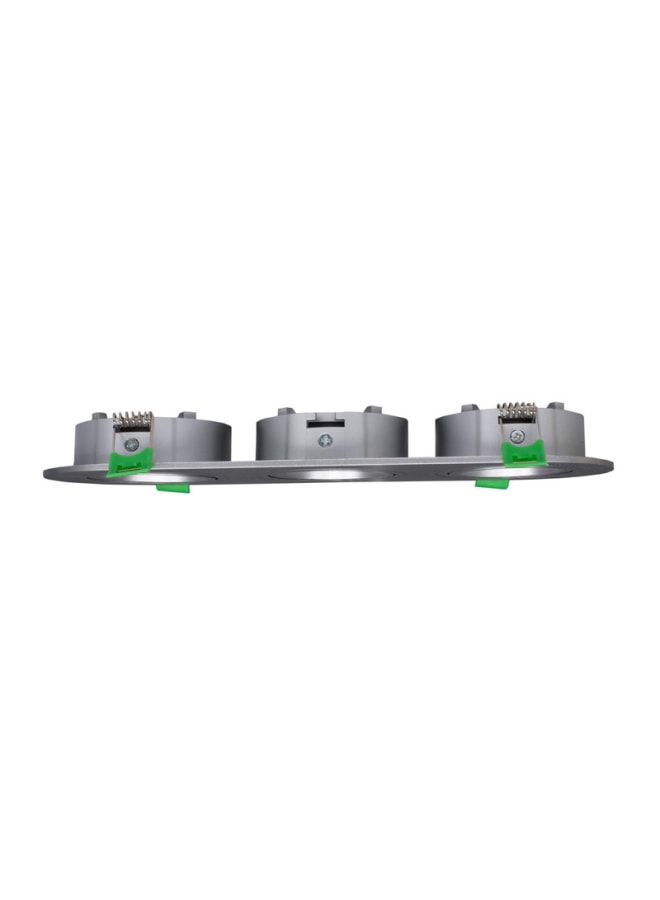 Jana Light Triple empty spotlight frame matte silver quantity 3 - Image 2