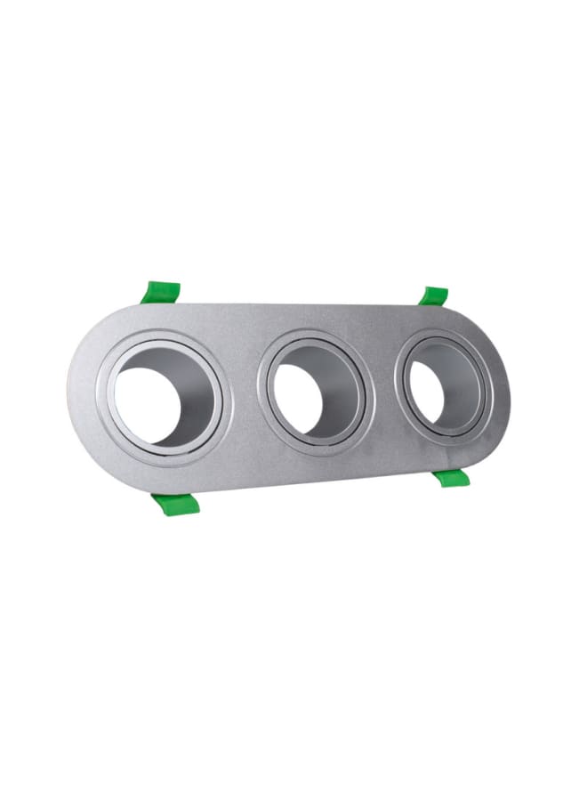 Jana Light Triple empty spotlight frame matte silver quantity 3 - Image 1