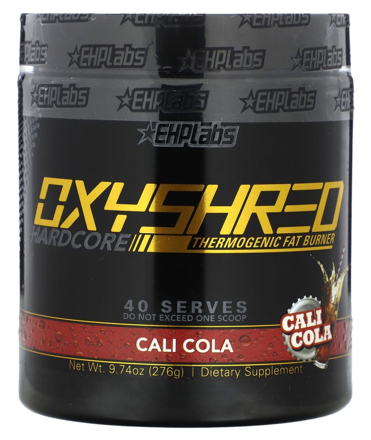 EHPLabs OxyShred Hardcore Thermogenic Fat Burner Cali Cola 9.74 oz (276 g)