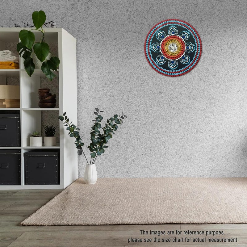 estella ® 12 Inch - 3 Pieces MDF Boards - MDF Pine Wood Board for Art and Craft - Round Wood MDF Cutout for Lippan - Mandala Art (Featherlight 2.5 mm Thickness) - Image 5