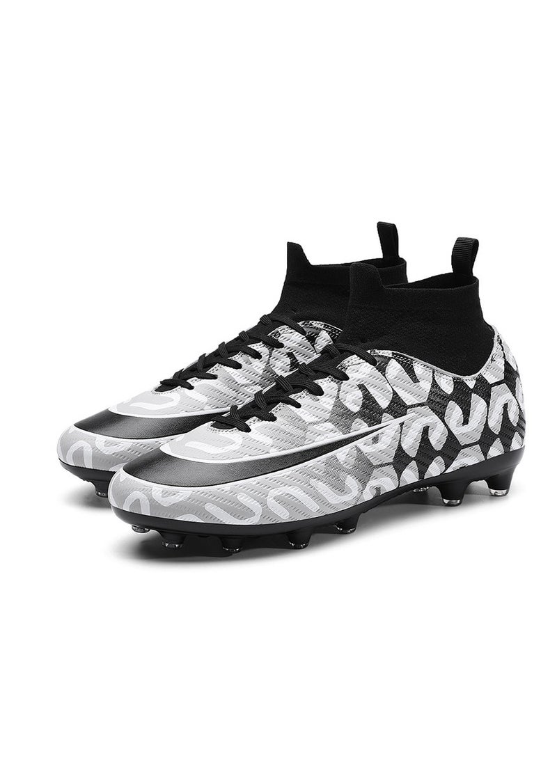 SKT Shiketro Men's soccer cleats for outdoor indoor professional youth boys soccer cleats unisex soccer cleats. - Image 4