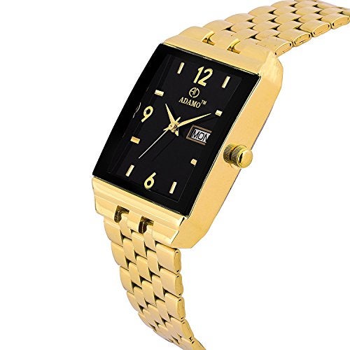 ADAMO Legacy Black Dial Day & Date Men's & Boy's Watch 1918YM02 - Image 2