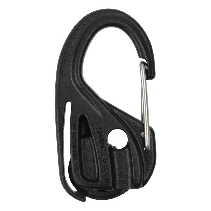 Nite Ize NCJ-25-2R3 CamJam Tie Down Rope Tightener with Carabiner Clip, 2-pack With Cord, Black, 2 Count - Image 3