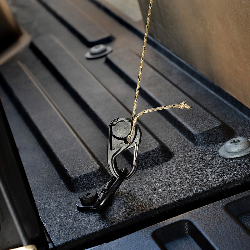 Nite Ize NCJ-25-2R3 CamJam Tie Down Rope Tightener with Carabiner Clip, 2-pack With Cord, Black, 2 Count - Image 5