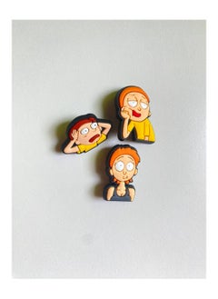 3 Pieces Cartoon Design Broochs