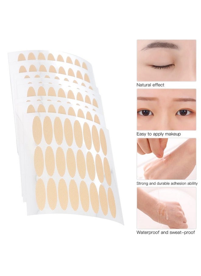 ZJchao - Eyelid Tape 240 Pairs Double Tapes Stickers Natural Lift Strip Sticker With Fork Rod Eyelids Big Eye Makeup Tool For Saggy Hooded Droopy Uneven Monoeyelids - Image 1