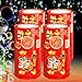 Ivtivfu Bubble Machine 4PCS 20 Holes with LED Lights Automatic Bubble Blower Toys Portable Bubbles Maker for Wedding Christmas Chinese New Years Party Decorations Kids Birthday Gifts Balloons Banner - Image 3