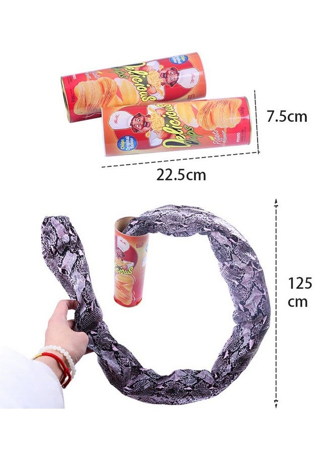 Cooplay Popup Snake In A Potato Chips Can Prank, Halloween Fools Day Party Magic Trick Joke Gadget Fun Prank Gag Friend Toy - Image 2