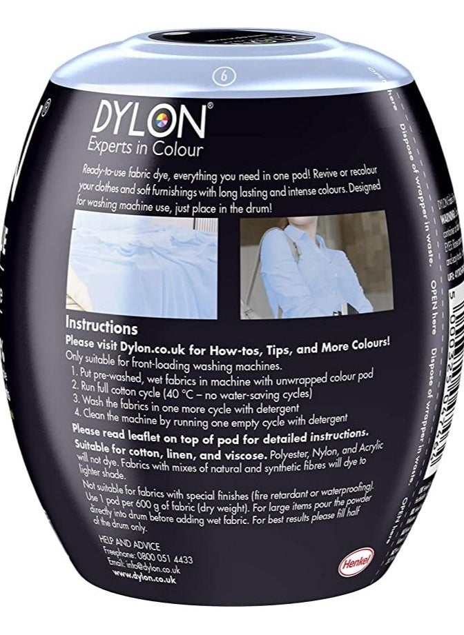 DYLON All In One Fabric Dye Pod Vintage Blue 350g  - Image 2