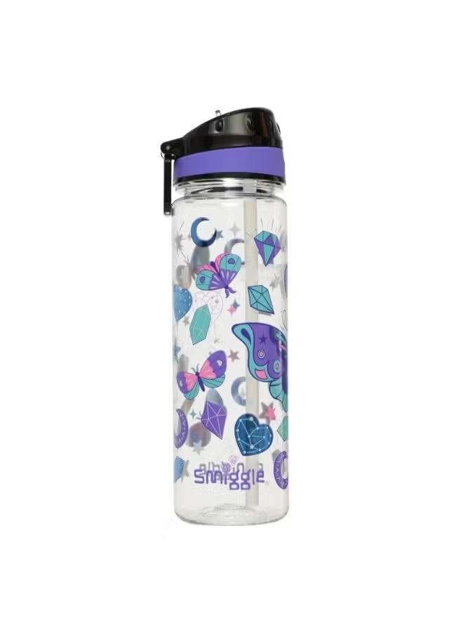 Smiggle Kids Straw Water Bottle from Australia - Large Capacity Travel Cup - 650ML