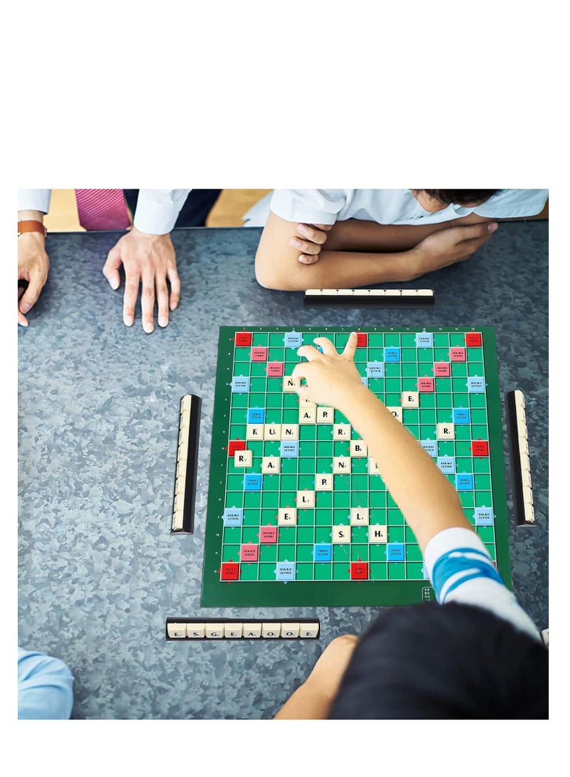 SYOSI Letter Game Table, Letter Matching Word Board Spelling Classic, Letter Matching Word Spelling Original Travel for Kids Adults Vocabulary Challenge Time Fidget Toy, Kids Spelling Letter Words - Image 5