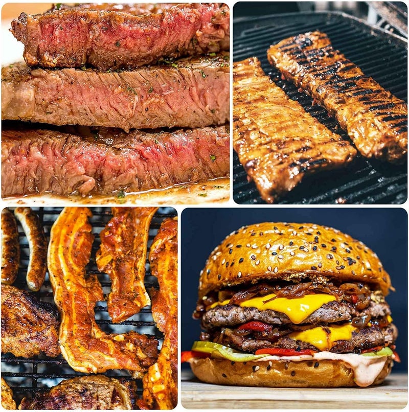 GION BBQ Burger Smash for Perfectly Cooked Hamburgers and Juicy Burgers Kitchen Stainless Steel Hamburger Press 1Pcs - Image 5