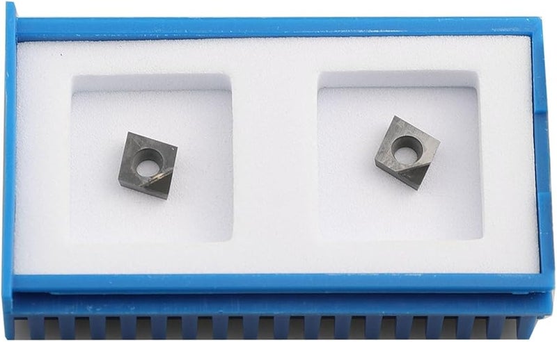 CCGT060202 PCD Insert Cutting Tool 2 Pack for Aluminum Copper CNC Machining High Hardness Wear Resistance - Image 1
