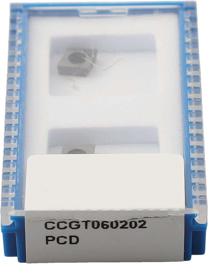 CCGT060202 PCD Insert Cutting Tool 2 Pack for Aluminum Copper CNC Machining High Hardness Wear Resistance - Image 5