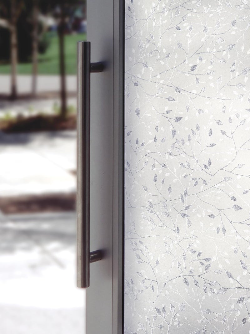 Artscape Canopy | Decorative Privacy Window Film with Textured Glass Pattern | Non-Adhesive & UV Protection | Easy to Apply & Removable | 24 x 36 Inches | Made in USA - Image 1