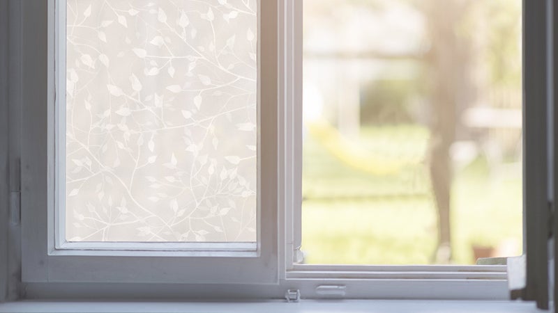 Artscape Canopy | Decorative Privacy Window Film with Textured Glass Pattern | Non-Adhesive & UV Protection | Easy to Apply & Removable | 24 x 36 Inches | Made in USA - Image 4