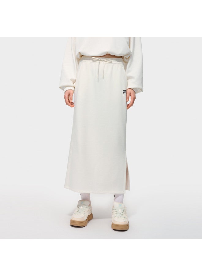 FILA Women'S Fusion Series Skirt Ladies Versatile Knitted Skirt - Image 4