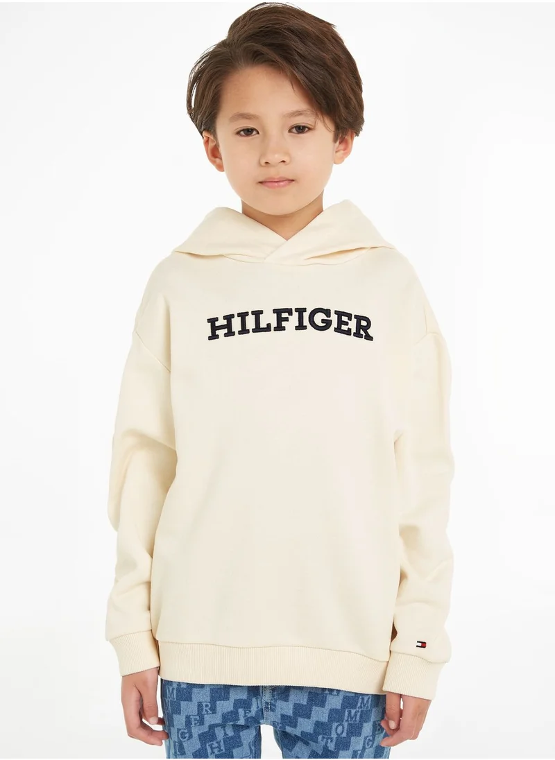 TOMMY HILFIGER Kids Logo Hoodie