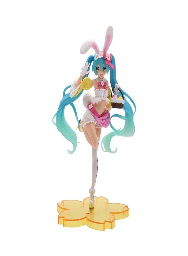 Trunkin Cute Hatsune Miku Bunny Costume Action Figure 22CM Toy PVC Anime Figurine - Image 1