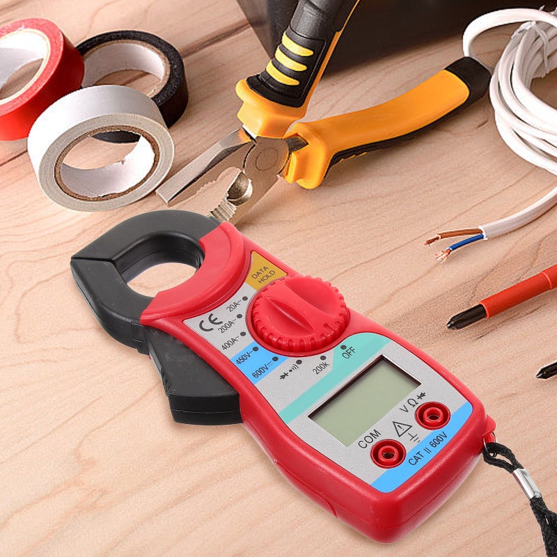 2pcs Digital Clamp Meter Multimeter Meter Measuring Voltage Current Tester - Image 4