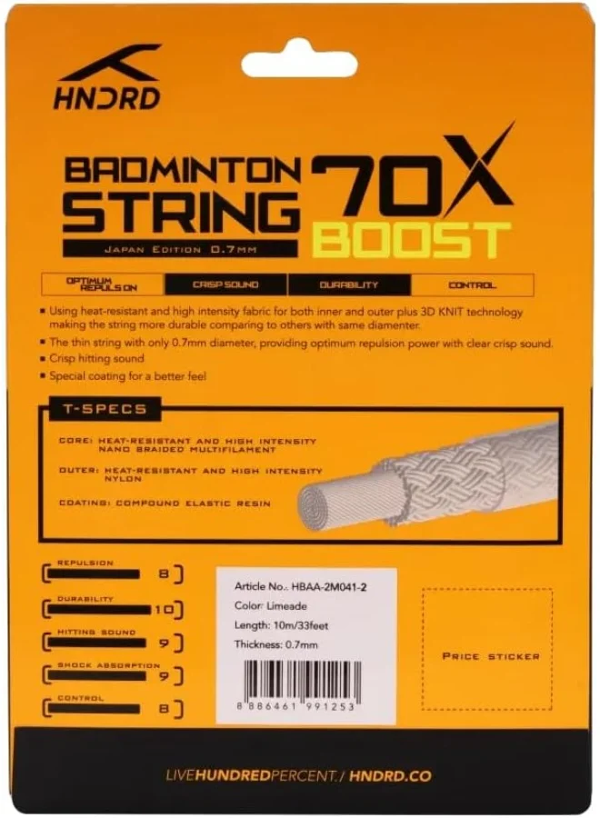 HUNDRED  70X-Boost Badminton Series, Limited  | Best Price UAE