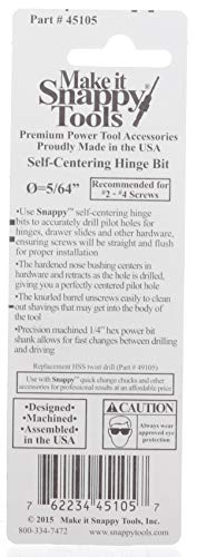 Make it Snappy Tools Self-Centering 5/64" Drill Bit Guide - Image 4