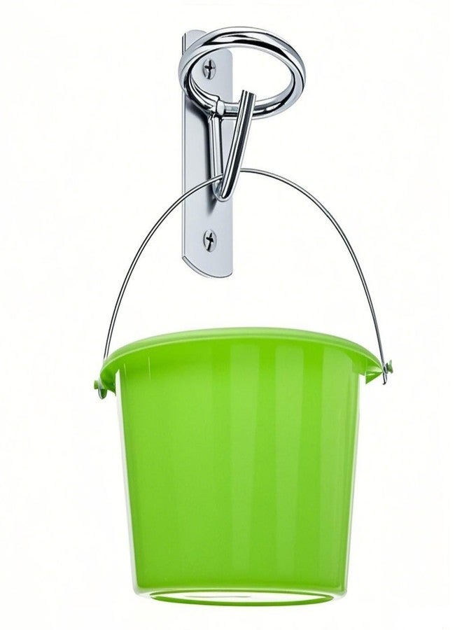 Cididu 10 Pack Bucket Hooks for Horses, Metal Water Bucket Hangers with Screws, Heavy Duty Wall Mount Feed Bucket Holder for Horse Stalls Stable Livestock Barn Farmhouse Supplies - Image 5