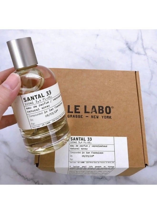Le Labo SANTAL 33 eau de parfum 100ml - Image 4