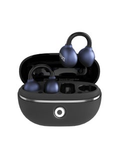 ZIPFORCE ZIPFORCE Open Ear Ring True Open Ear Headphones, Lightweight Comfort Open Ear Clip Wireless Earbuds, Bluetooth 5.4 OWS Earphones Fit Sports Running, IPX5 Waterproof TWS, Workout Black  - Image 1