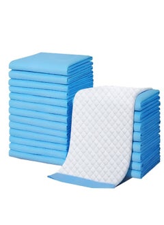 Occuwzz Blue Waterproof Ultra-Absorbent Puppy & Dog Training Pads Effortless Housebreaking No Mess No Hassle,60x45cm, 50 pieces  - Image 2