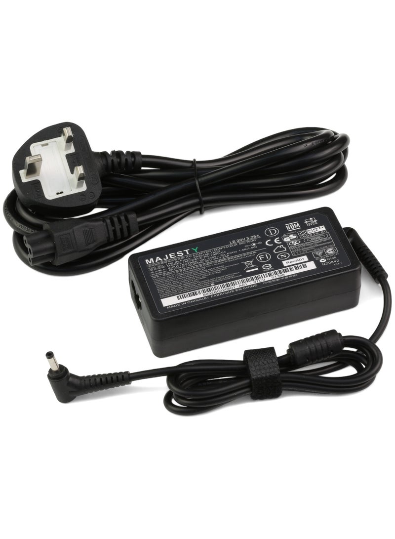65W 20V 3.25A Laptop Charger Adapter Compatible with Lenovo IdeaPad Flex 4 5 6 Flex 4-1470 4-1580 4-1130 Flex 5-1470 5-1570 110 110s 310 310S 320 330 330S 510 510s 710s