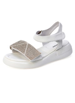 flâneur Flaneur Stylish Platform Sandals for Women - Open Toe Shoes, Natural Leather,  Ankle Strap, Casual Footwear for Women, Lightweight & Comfortable Outdoor Walking Shoes  - Image 1