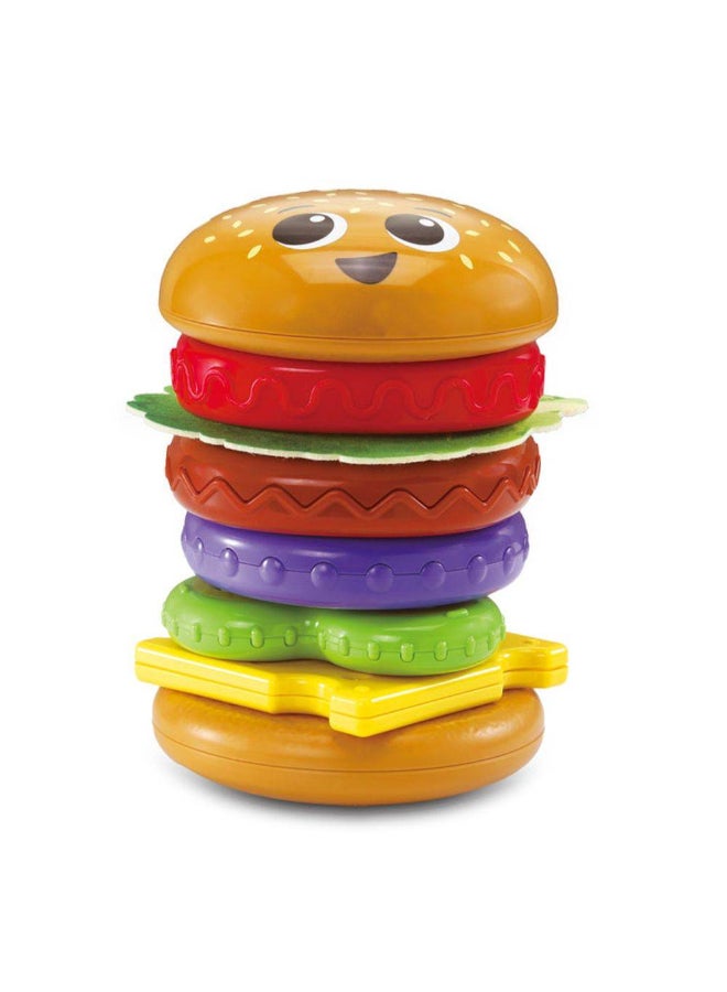 VTech Build-A-Burger Stacking Toy - Image 2