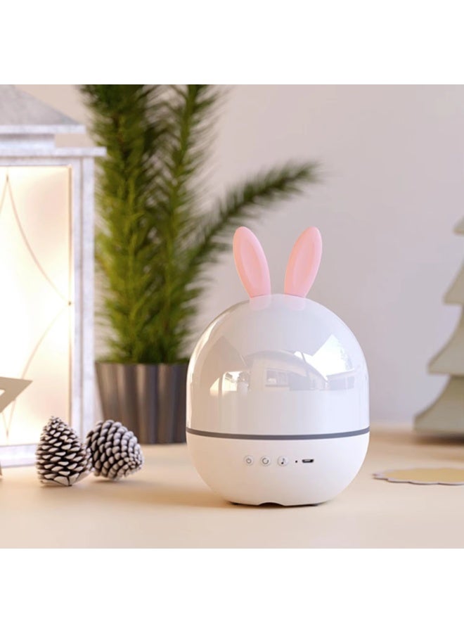 كادراما جهاز عرض ضوء ليلي 4 في 1 مع مؤقت وجهاز تحكم عن بعد، مناسب لهدايا الأطفال، ضوء ليلي قابل لإعادة الشحن عبر USB يدور 360 درجة، آلة صوتية لإضاءة نوم الطفل، جهاز عرض السماء المرصعة بالنجوم، مناسب للأطفال الرضع والأطفال والمراهقين والبالغين (6 مجموعات من أجهزة العرض العلوية والجانبية + كابل شحن + قلادة + جهاز تحكم عن بعد + دليل التعليمات) - Image 4