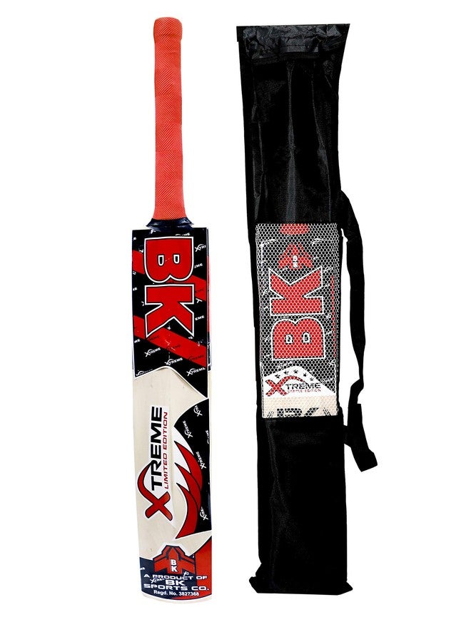 Klapp Xtreme Kashmir Willow Cricket Bat for Boys (Multicolour, Size 7) - Image 2