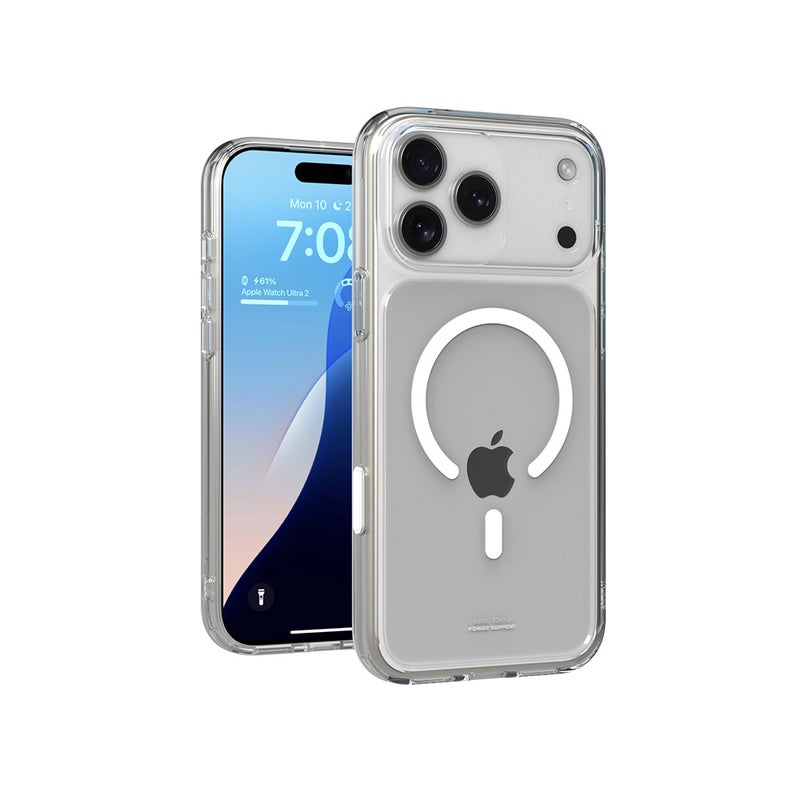 AURORA دعم الطاقة لجهاز آيفون 17 برو فيلم زجاجي لامع عالي مع جهاز تطبيق - Image 3