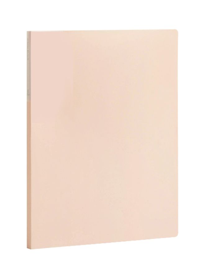 NIBEMINENT A4 Size Presentation Book with 20-Pocket Sheet Protector Orange - Image 1