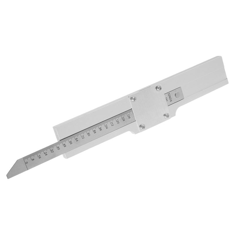 Tire Tread Depth Gauge With Magnifier Accurate Measurement Tool For Tire Tread Easy To Use Multi-Functional Metal Depth Ruler For All Vehicle Types - Image 3