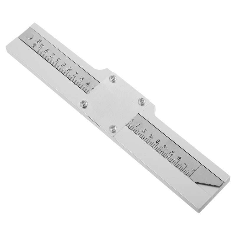 Tire Tread Depth Gauge With Magnifier Accurate Measurement Tool For Tire Tread Easy To Use Multi-Functional Metal Depth Ruler For All Vehicle Types - Image 4