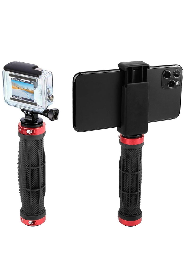 Generic - Camera Handle Grip Mount, Camera Stabilizer, DSLR Top Handheld Grip with 1/4'' Male Screw for Digital Video Camera Camcorder Action Camera LED Video Light Smartphone (2Pack) - Image 1