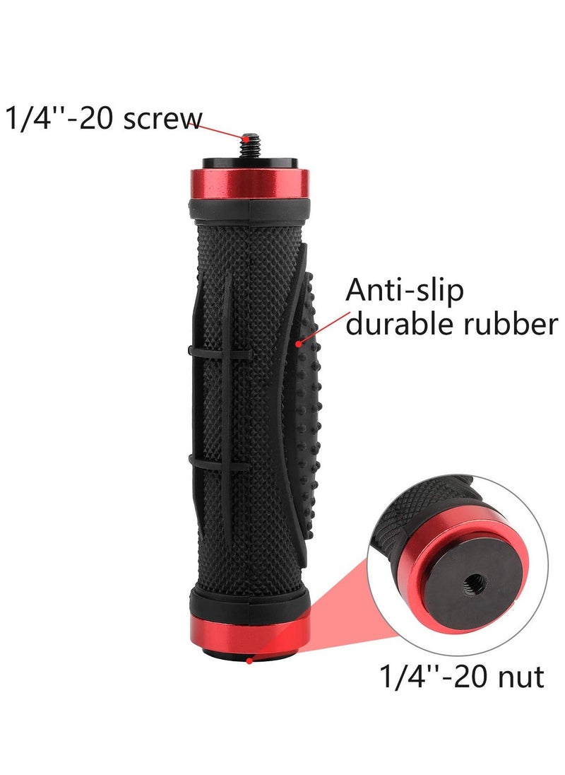 Generic - Camera Handle Grip Mount, Camera Stabilizer, DSLR Top Handheld Grip with 1/4'' Male Screw for Digital Video Camera Camcorder Action Camera LED Video Light Smartphone (2Pack) - Image 1
