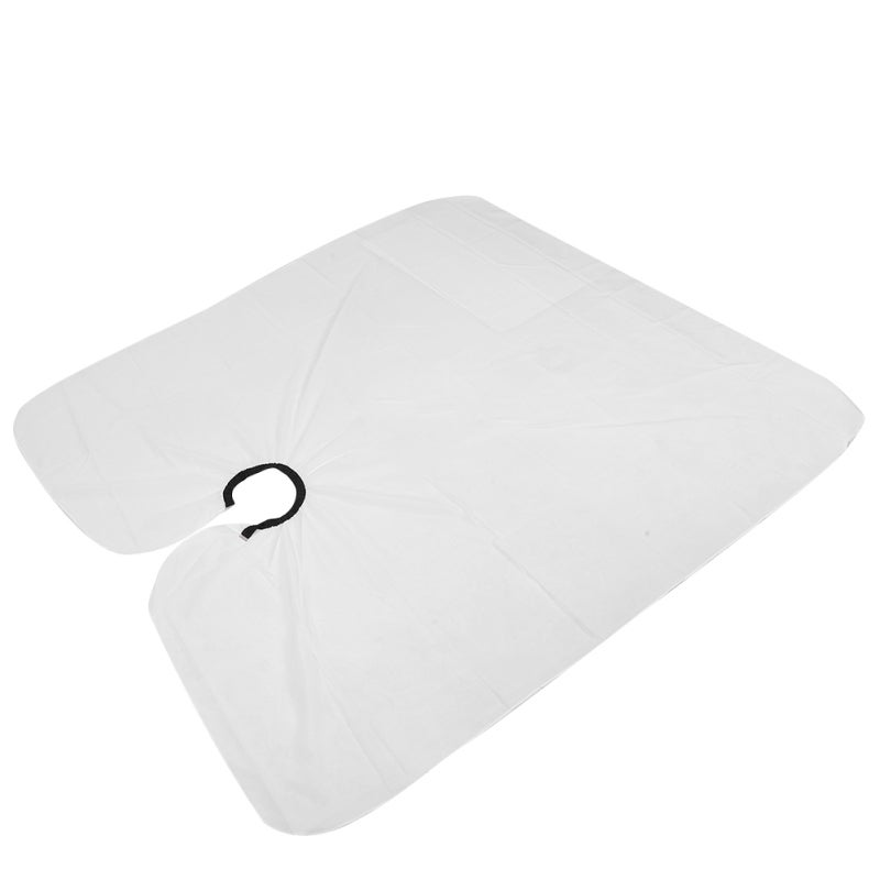 Barber Unique Skull Pattern Hair Cutting Cape Cloth Hairdressing Apron Hair Salon Accessories White - Image 2